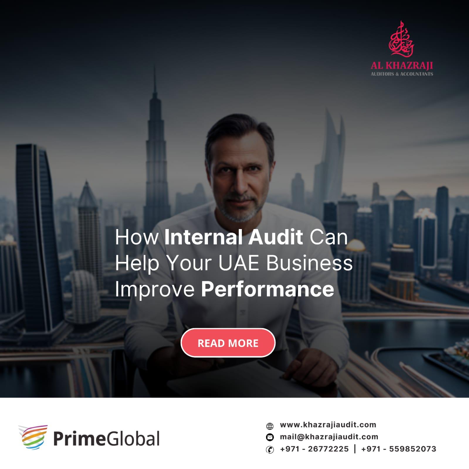 how Internal audit can improve an organization’s performance in the UAE