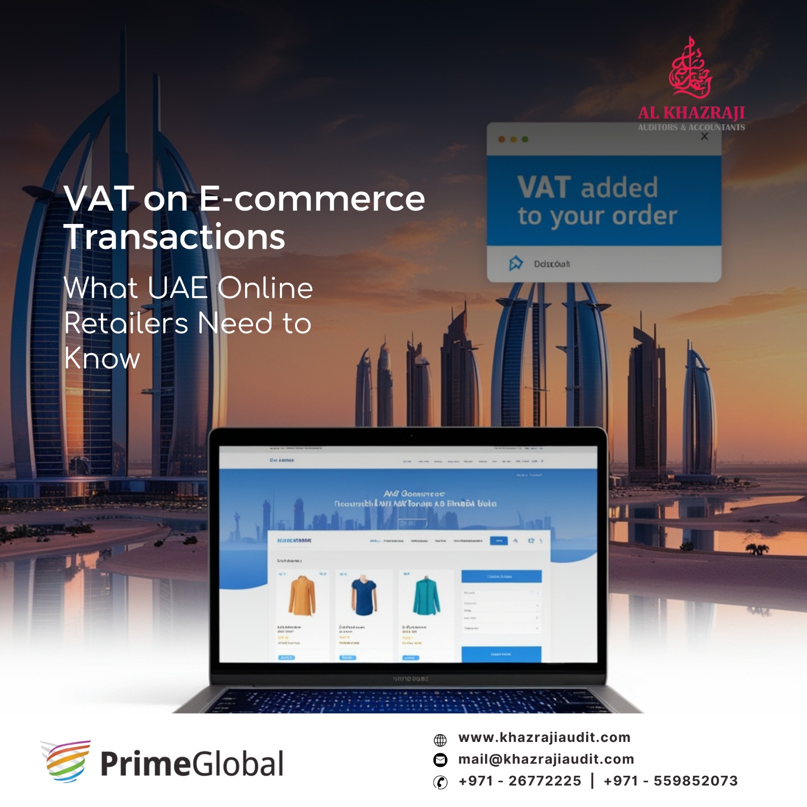 VAT on E-commerce Transactions: What UAE Online Retailers Need to Know