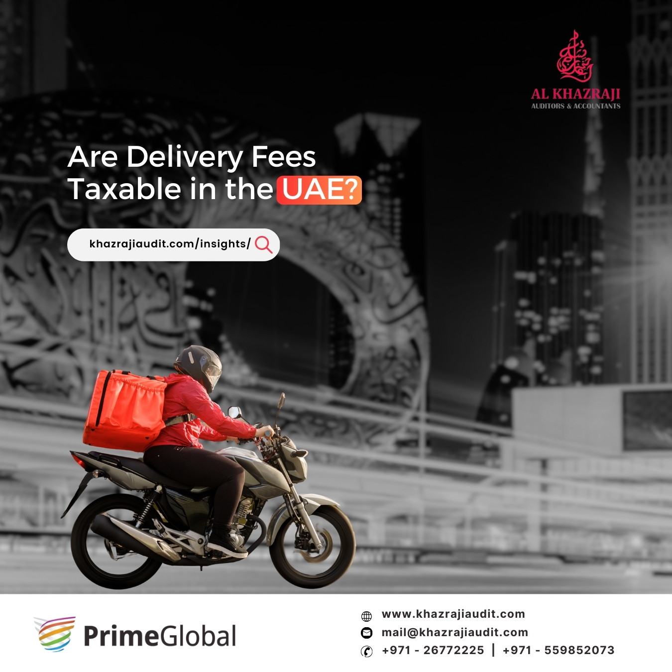 Is VAT Applicable on Delivery Charges in the UAE?
